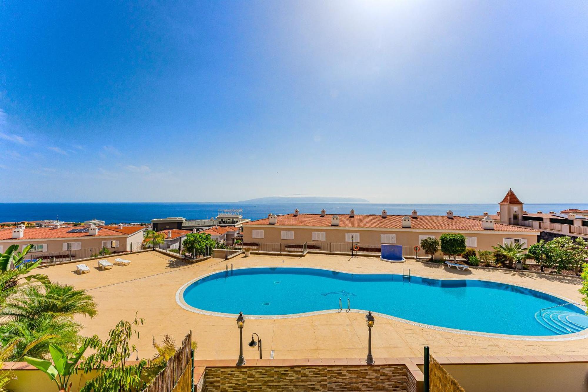 Spacious Ocean View Family Townhouse Puerto de Santiago  Eksteriør bilde